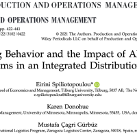 ZLC: Ordering Behavior and the impact of Allocation Mechanisms in an Integrated Distribution Systems